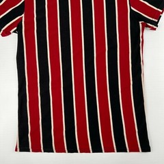 RSQ Collective Shirt Men Large Paris France Spell Stripe Work Party Gym Core Go