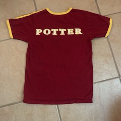 Universal Studios Harry Potter Gryffindor 07 Logo Graphic Tee XS Red Yellow