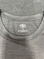 Athletic Works DriWorks 2XL Gray Heather Performance T-Shirt Astheticwear Fit