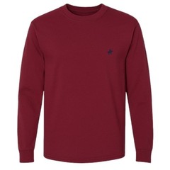 Men’s 100% Cotton Long Sleeve T-Shirts (4-Pack)