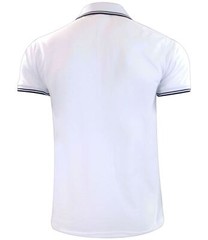 Mens Polo Shirt Cotton Pique Pocket Men Ribbed Tipping Collar PK T Shirt Summer