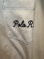 Polo Ralph Lauren White PREPPY TENNIS BEAR Short Sleeve POCKET T Shirt