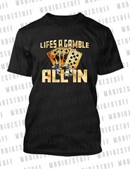 Life is a Gamble Tee Shirt to Complement Travis Jordan 1 Low OG Velvet Sneaker t
