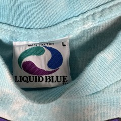Vintage Grateful Dead Liquid Blue Shirt MINT* Spring Tour AOP Rare Tie Dye RARE