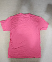 Size L Rocker Knocker Pink Breast Cancer T Shirt