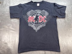 2008 ACDC Back In Black Ice Tour Medium Concert Shirt Money Talks Rock n Roll