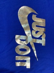 Nike Long Sleeve Tee Mens Ne Sportswear NSW Foil JDI Futura Logo Blue DB6529-480