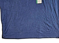 Tee Shirt Blue Cove Short Sleeve Crew Neck Soft Men’s 3XL By Member’s Mark