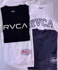 RVCA 4 Tees Bundle, New, Men’s Large.