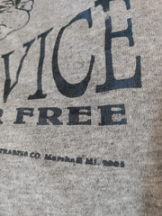 Vintage Y2K Hillbilly Stud Service Will Work For Free T Shirt Funny Humor XL