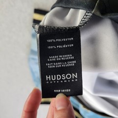 Hudson Outerwear Shirt Mens 2X V-Neck Pablo Masters Graphic Streetwear Jersey