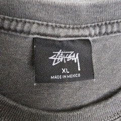Stüssy T Shirt Mens XL Gray Dice Pigment Dyed Short Sleeve Crew Neck