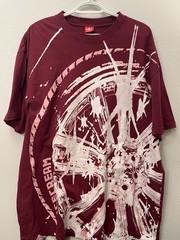 Ice Cream Graphic Abstract T-Shirt Size Large Oversized Tee