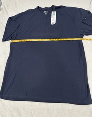 Dickies Men’s Long Length Short Sleeve Cool & Dry Pocket Tee Navy Blue Size 3XL