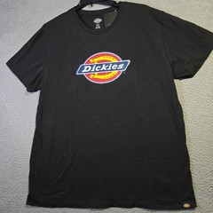 Dickies Shirt Mens 2XL XXL Black Regular Fit Classic Casual Logo Work Wear NWT