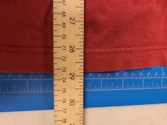 Austin Clothing Co Henley Shirt Men XXL Red Short Sleeve 100% Cotton Button Top