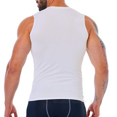 Mens Sports Gym Compression Base Layers Tops Tight Tank T-Shirts Vest Quick dry