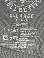 Sullen Art Collective Graphic Print T Shirt Mens Size XL Gray Flawed See Photos
