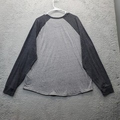 Lucky Brand Henley Shirt Mens 2XL Multi Colorblock Stretch Down Shoulder Sleeve