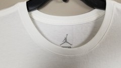 JORDAN XI RETRO 11 CONCORD OUTFIT SHIRT + SHORTS SET WHITE BLACK (SIZE MEDIUM)