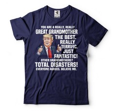 Grandmother Political Tee Trump Grandmother Shirt Funny Grandmother Tee
