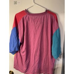 Saturdays Color Block T-Shirt Multi Size L Oversized