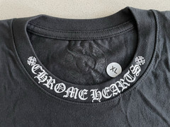 Chrome Hearts Neck Logo Pocket T-Shirt Black/White XL NWT Authentic W/ Receipt