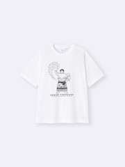 GU Graphic T-Shirt Sumo Rikishi Tee Japan Limited NEW Japanese Kimiaki Yaegashi