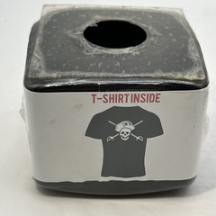 2-Vtg Captain Morgan Graphic T-Shirts Pirate Logo Front Back Rum (Size Unknown)