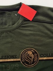 Men’s Bucheli Long Sleeve T Shirt,Italian Style,Cotton, Stretch L XL….A13.A