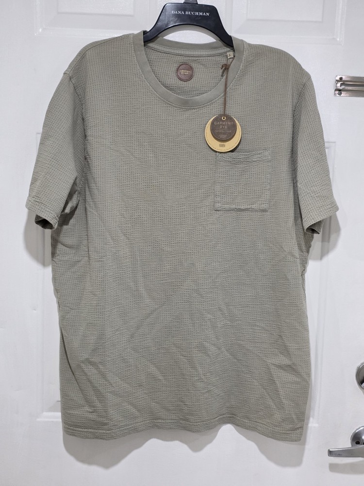 Common People Men’s Ottoman Tee T-Shirt Light Grey Size L