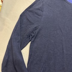 Versace Collection Long Sleeve Crew Neck Mens XL Zipper Accent Shoulder & Side