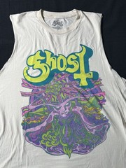 Ghost Pastel Papa Emeritus Psychedelic Muscle Tee Tank Top
