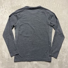 Mack Weldon Shirt Mens Small Gray Long Sleeve Stretch Breathable Lightweight