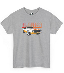 Luv Muscle vintage muscle car T-Shirt | retro Camaro graphic Tee