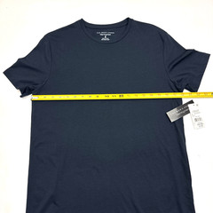 The Mens Store Bloomingdales Shirt Mens Small True Navy Supima Cotton Crewneck