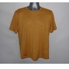 REI Co-op Men’s Sahara T-Shirt Mustard Yellow Short Sleeve Medium Wicking Hike