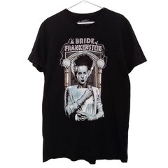 RARE Fright Rags The Bride of Frankenstein Classic Graphic Horror T-Shirt SZ L