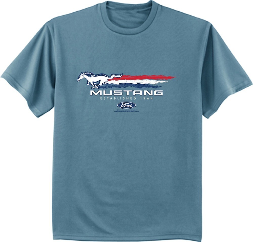 Ford Mustang T-shirt Mens Graphic Tees Mustang Pony Accessories Clothing Apparel