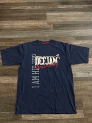 Vtg Def Jam University I Am Hip Hop Short Sleeve T Shirt Sz XL