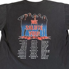 Y2K AC/DC “We Salute You” 2008-09 Tour T Shirt size Small