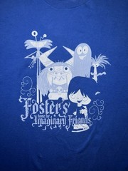 Cartoon Network fosters home for imaginary friends vintage 2005 shirt XXL