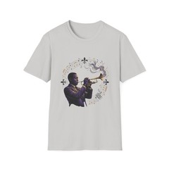 Trumpet Musician Graphic Tee Premium Soft Cotton Jazz Band Casual Shirt Top