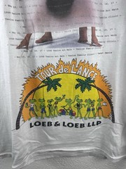 Vintage 1998 Venice Art Walk Tour de Lance T Shirt White Graphic