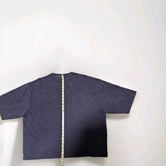 YoungLA #4018 Sample PC Foundation Cropped Tee SZ LG Oversized DRIP Logo Nwst