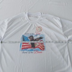 Land Of The FREE, Home Of The Brave T Shirt, SZ Large