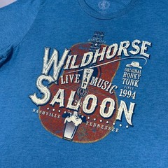 Wild Horse Saloon Shirt Mens XL Nashville Tennessee Y2k Bar Country Music Vtg