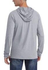 UPF50+ Men’s Sun Protection Long Sleeve Hoodie Fishing Hiking Casual Sport Shirt