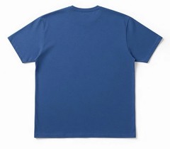 NWT PETER MILLAR Mens X-Large 2001 Tee Logo Nautilus Blue T-Shirt Cotton Blend