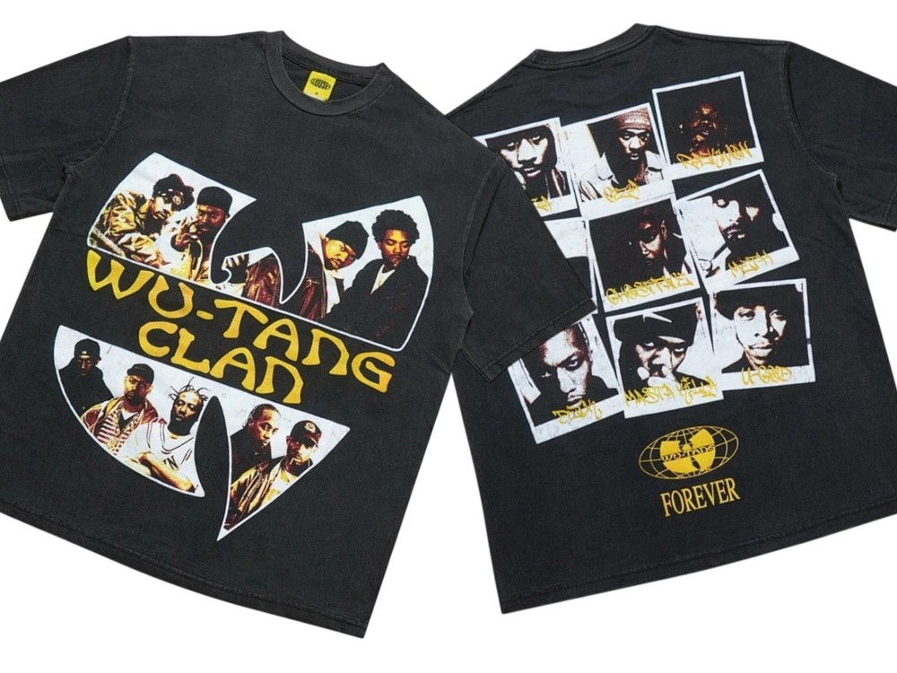Vintage Wu Tang Clan T Shirt 90s Style Oversize Large Hip Hop Rap Tee REPRINT